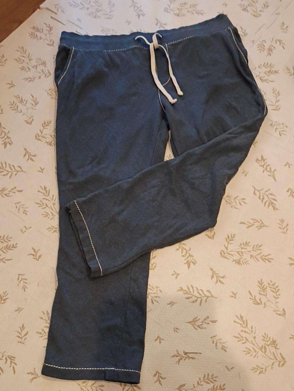 True Religion Men's 2XL Navy Drawstring Joggers